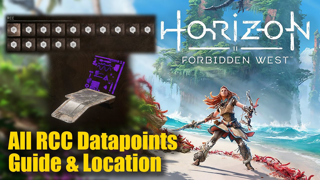 Horizon Forbidden West &bull; All RCC Datapoints Location Guide
