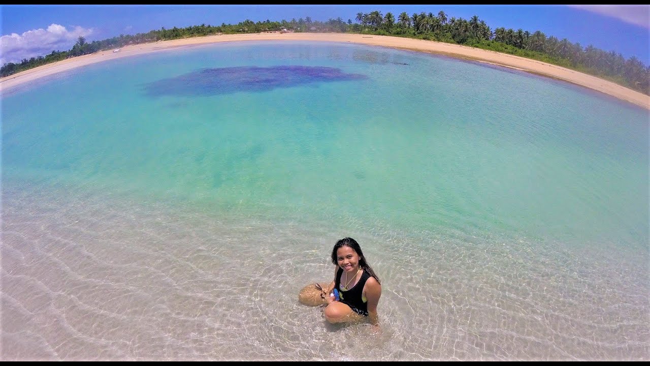 Golden Sand of Jomalig Island in Quezon province