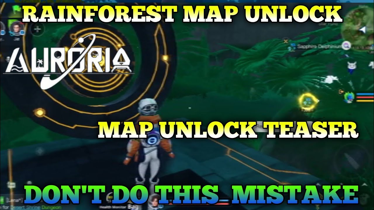 AURORIA RAINFOREST MAP UNLOCK TEASER 👍