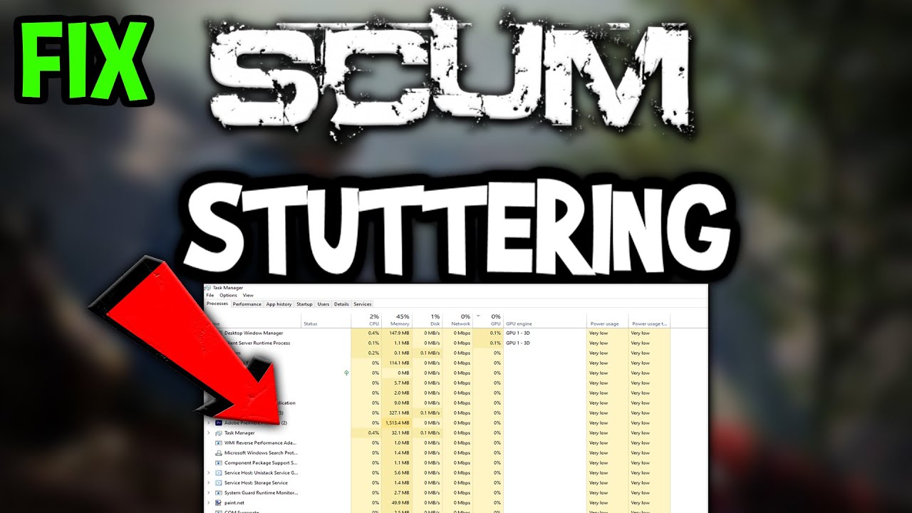 Scum &ndash; How to Fix Fps Drops & Stuttering &ndash; Complete Tutorial