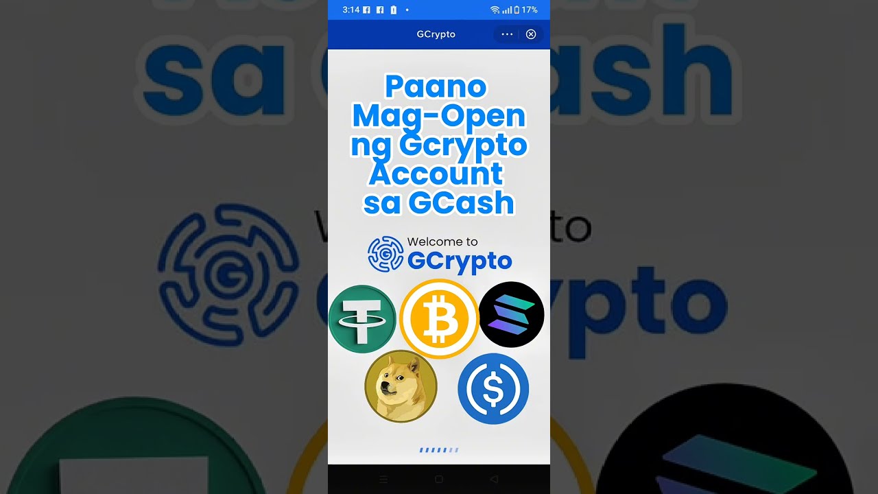 Paano Mag-Open Ng GCrypto Account sa GCash? #GCrypto #GCash #BitCoin #crypto #fyp