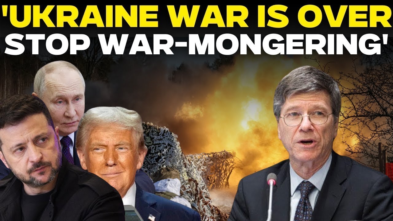 LIVE: ‘Ukraine War is Over’, Jeffrey Sachs Makes Fiery Speech At EU Parliament, Challenges America!