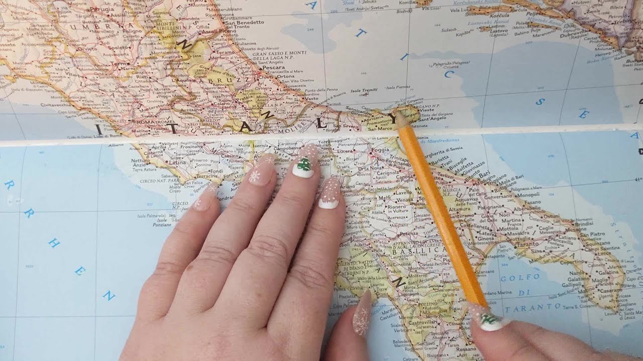 ASMR ~ Apulia, Italy History & Geography ~ Soft Spoken Map Tracing Google Earth