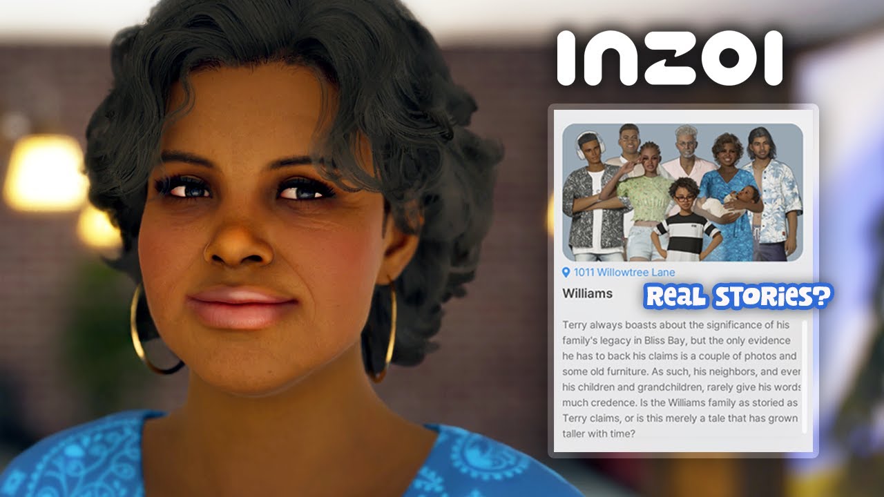 Managing Families and Storytelling in inZOI (New Features)