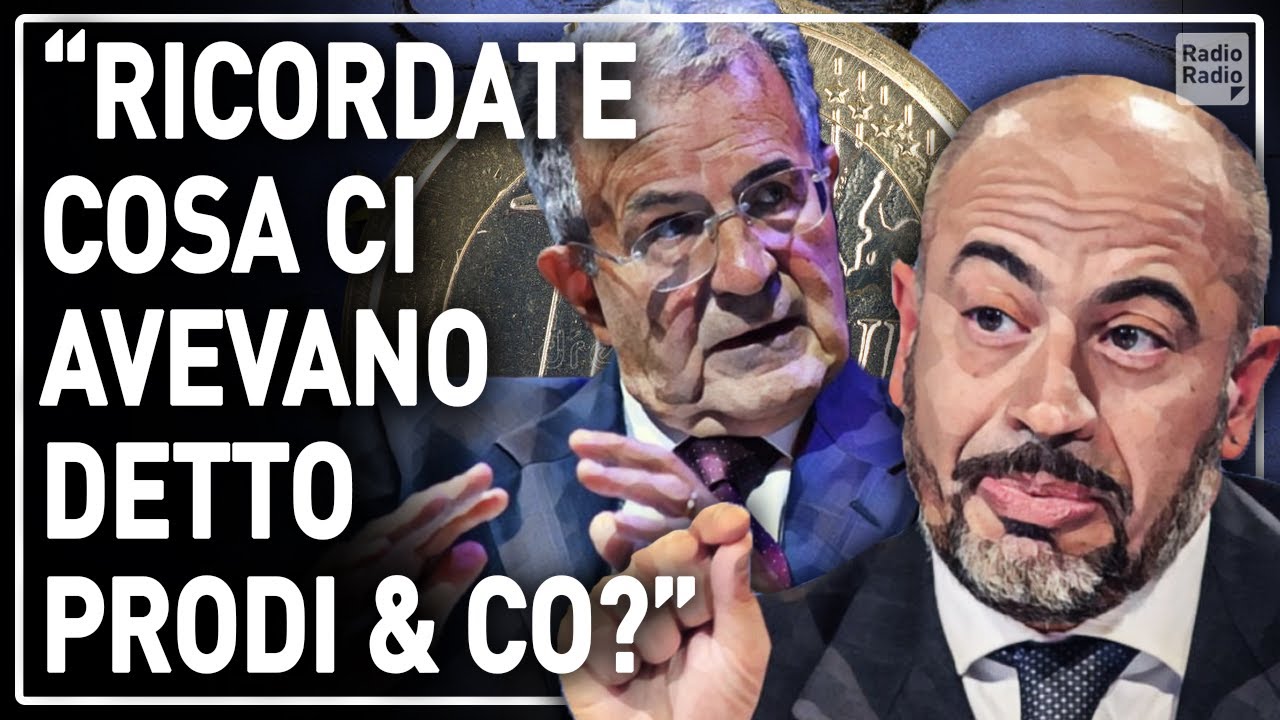 PARAGONE PICCONA LE MENZOGNE DI PRODI & CO SULL'EURO ▷