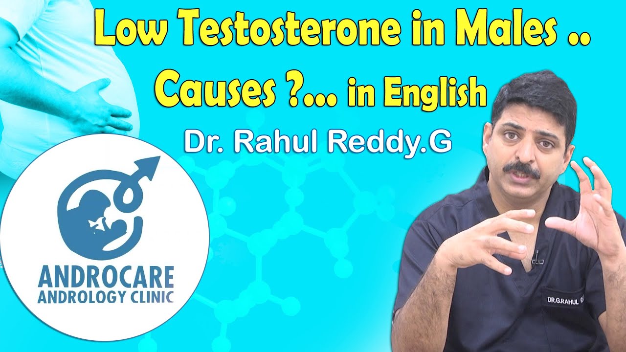 Low Testosterone in Males Causes|| Dr Rahul Reddy Andrologist#sexologist#male infertility specialist