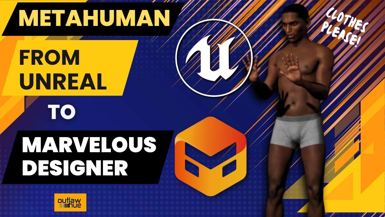 From Unreal Engine To Marvelous Designer: Get Some Clothes For That Metahuman!