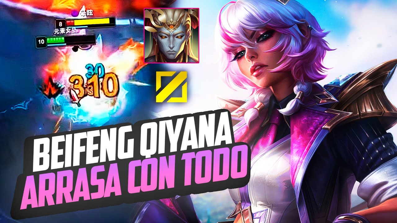 🔥 ¡BEIFENG QIYANA VS ZHAALEN! ¡ASI DESTROZA AL NUEVO CAMPEON DE LOL! | QIYANA MID S15 🔥