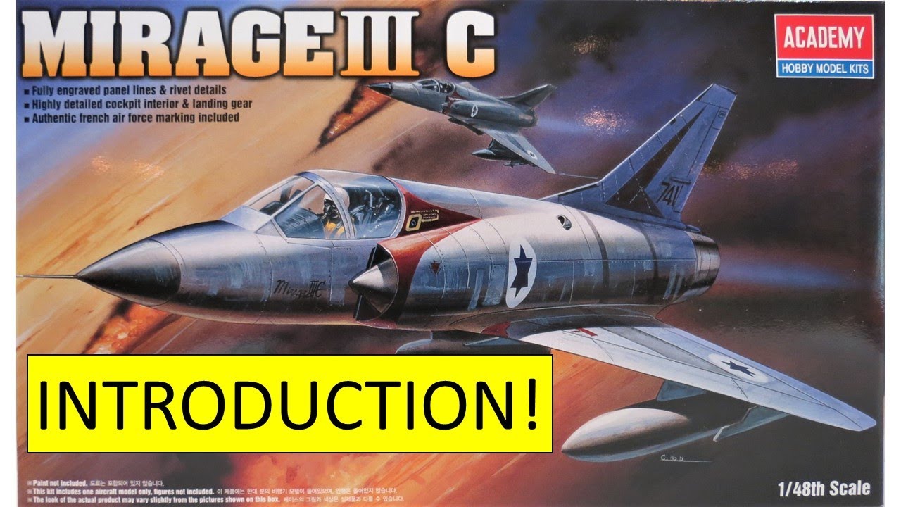 Academy 1/48 Dassault Mirage IIIC - 