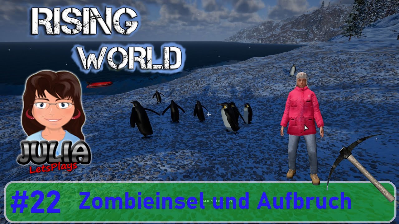 Zombieinsel und Aufbruch - Rising World auf dem Server #deutsch #022