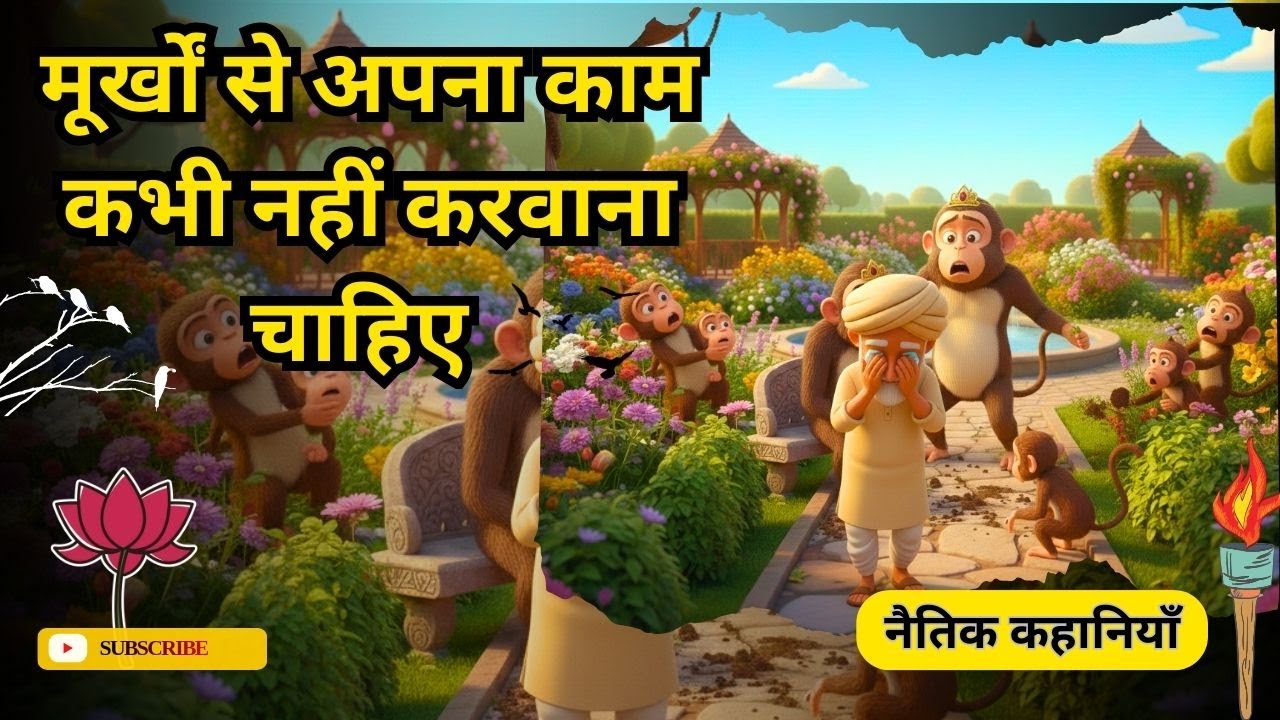 मूर्खो से अपना काम नहीं करवाना चाहिए | Naitik Kahaniyan