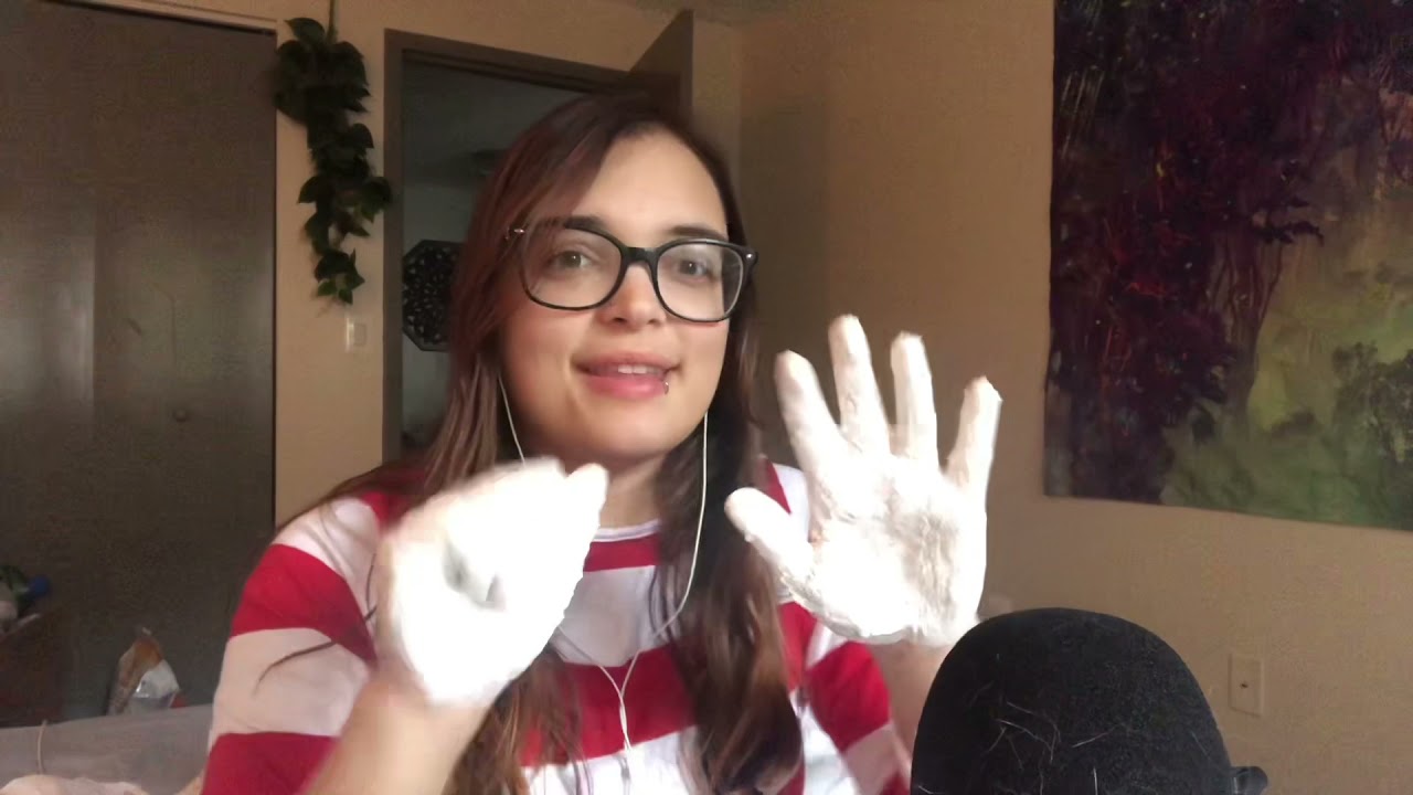 ASMR// Shaving cream sounds
