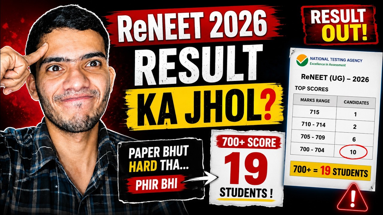 ReNEET result ka JHOL 🤬| 700+ marks = 19 students 😱 