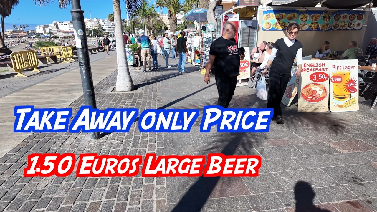 Тенерифе - Большая кружка пива за 1,50 евро. Но есть один нюанс... Находится в Лос-Кристианосе.