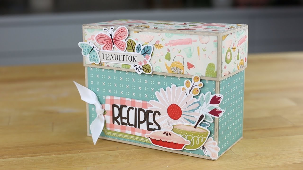 DIY Recipe Box