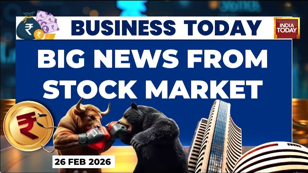 Stock Market News: Business and Finance News | Nifty | Sensex | Gold, Silver Price | Business Today