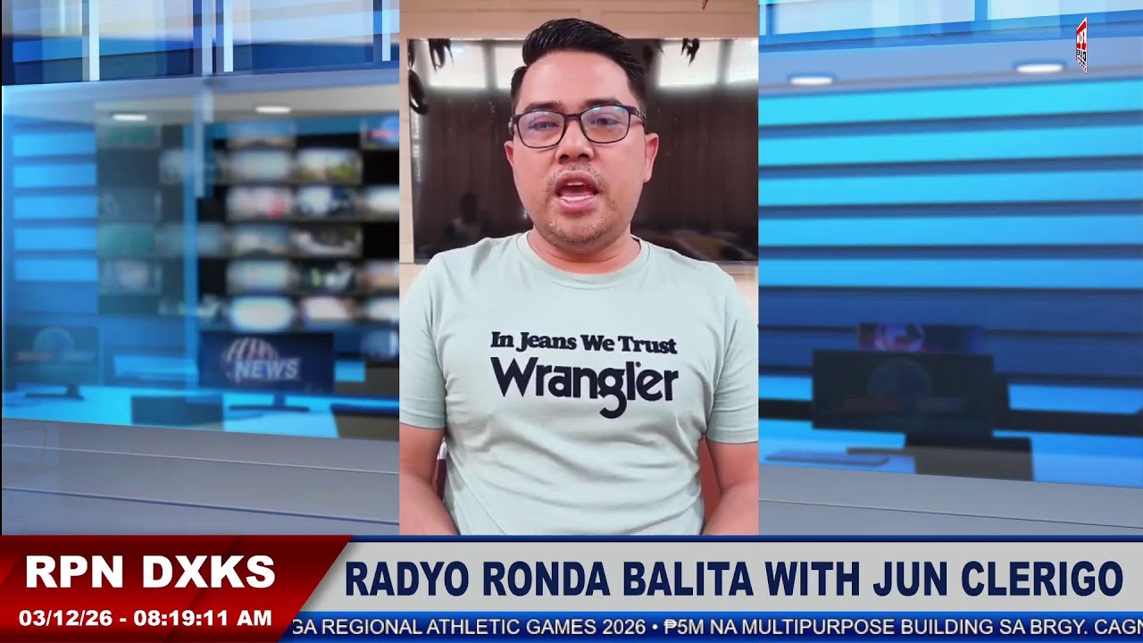 RADYO RONDA BALITA with Jun Clerigo @ DXKS Surigao | MARCH 11, 2026
