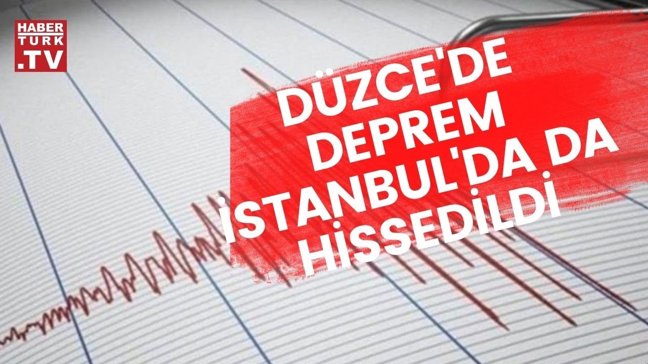 #SONDAKİKA - Düzce'de 5,9 büyüklüğünde deprem meydana geldi... Can kaybı var mı?