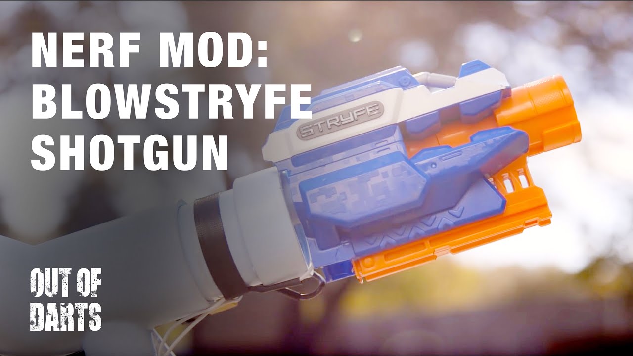 NERF MOD: Nerf Shotgun Blow-stryfe update 5x7
