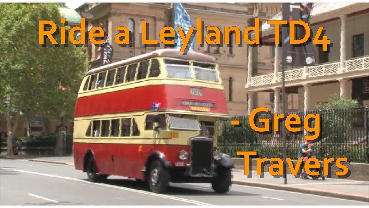 Ride a Leyland TD4. The Sydney Bus Museum's oldest operable bus is former 379 (mo1579) new in 1937.
