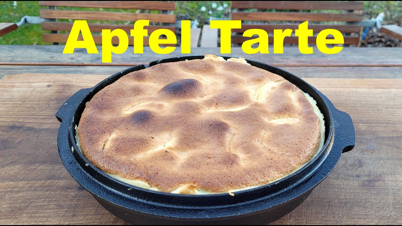 Apfel Tarte mit Blätterteig