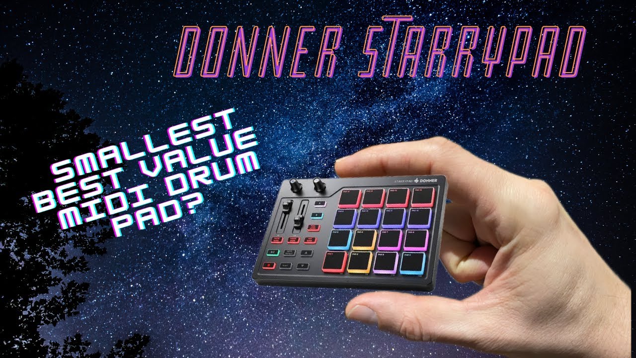 Donner Starrypad | Best MIDI Drum Pads? | MIDI Controller | Review