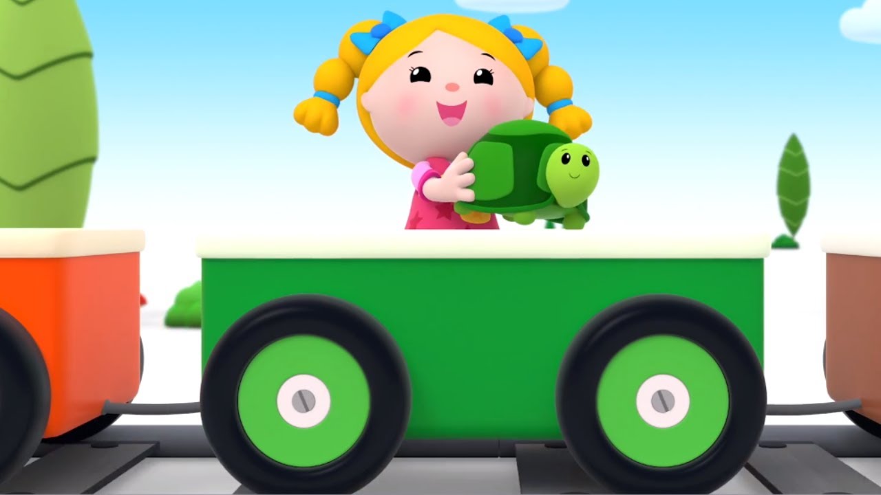 Color Train and More | Mother Goose Club Nursery Rhymes