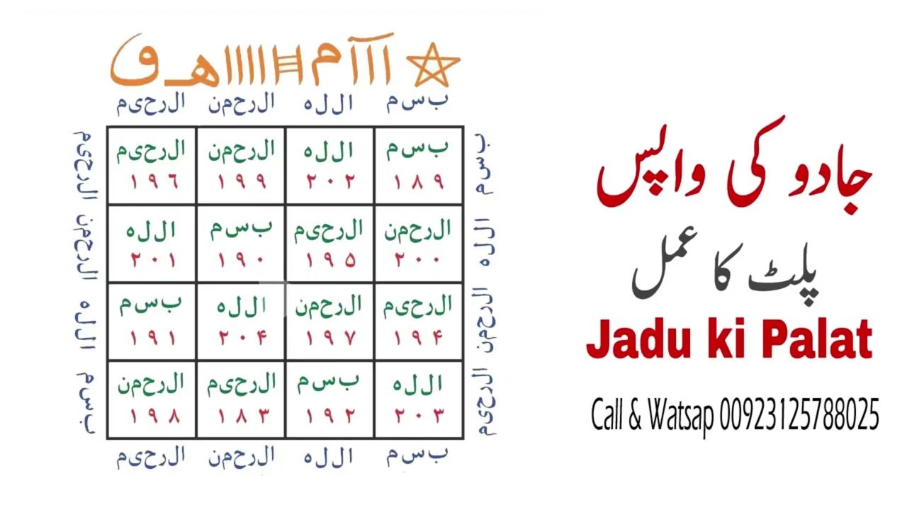 Jado Wapas Paltane Ka Taweez | Dor Se Jado Wapas Karne Ka Amal | Noori Sefli Amliyat 
