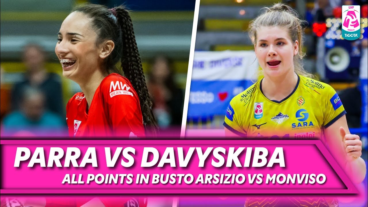 PARRA VS DAVYSKIBA, All points in Busto Arsizio - Monviso | Best Performance | LVF 2025/26