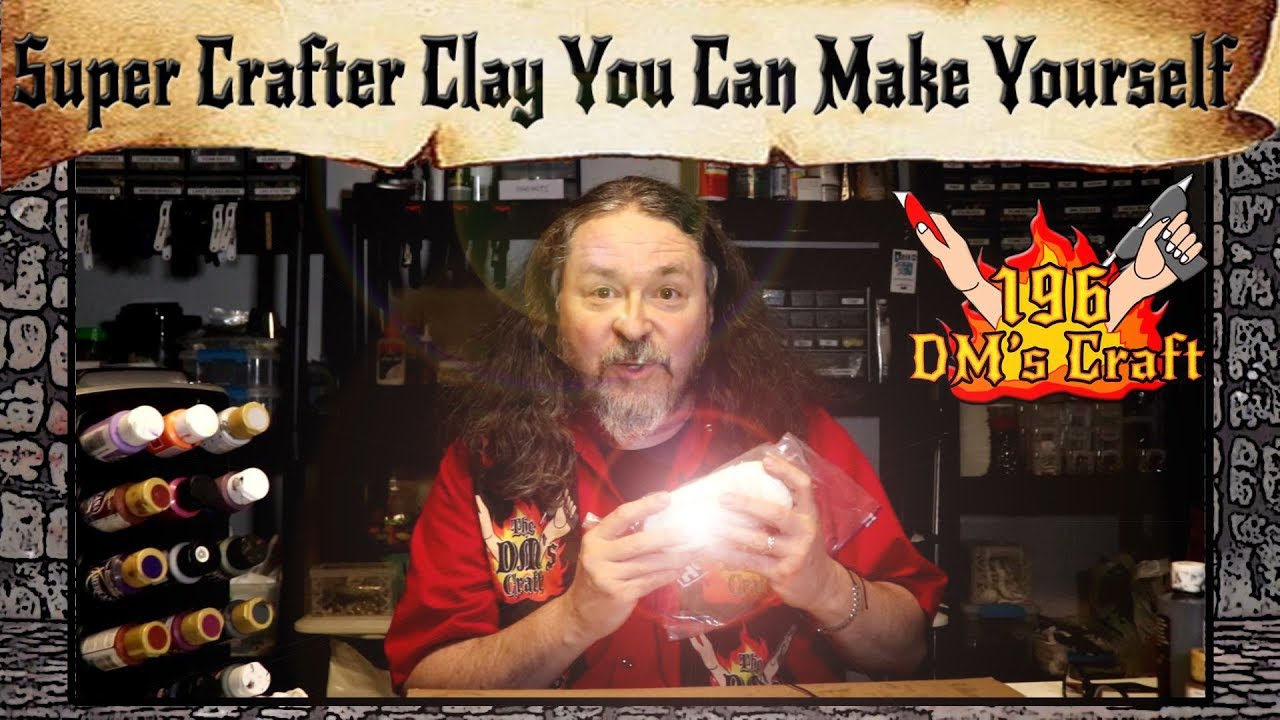 🌝Холодный фарфор🌝Сверхпрочная глина для лепки, которую вы можете сделать сами (DM's Craft #196)