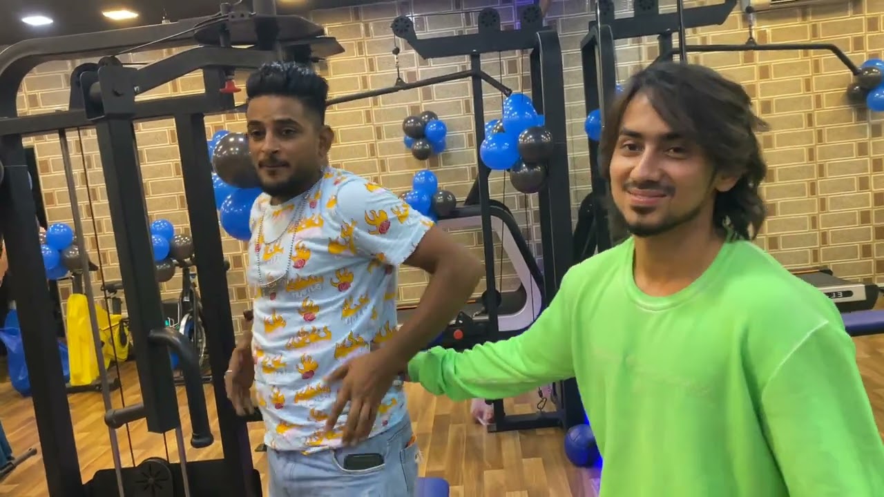 07 fitness ( Adnan team 07 ) new gym opning vlog with sameer fire boy 2022