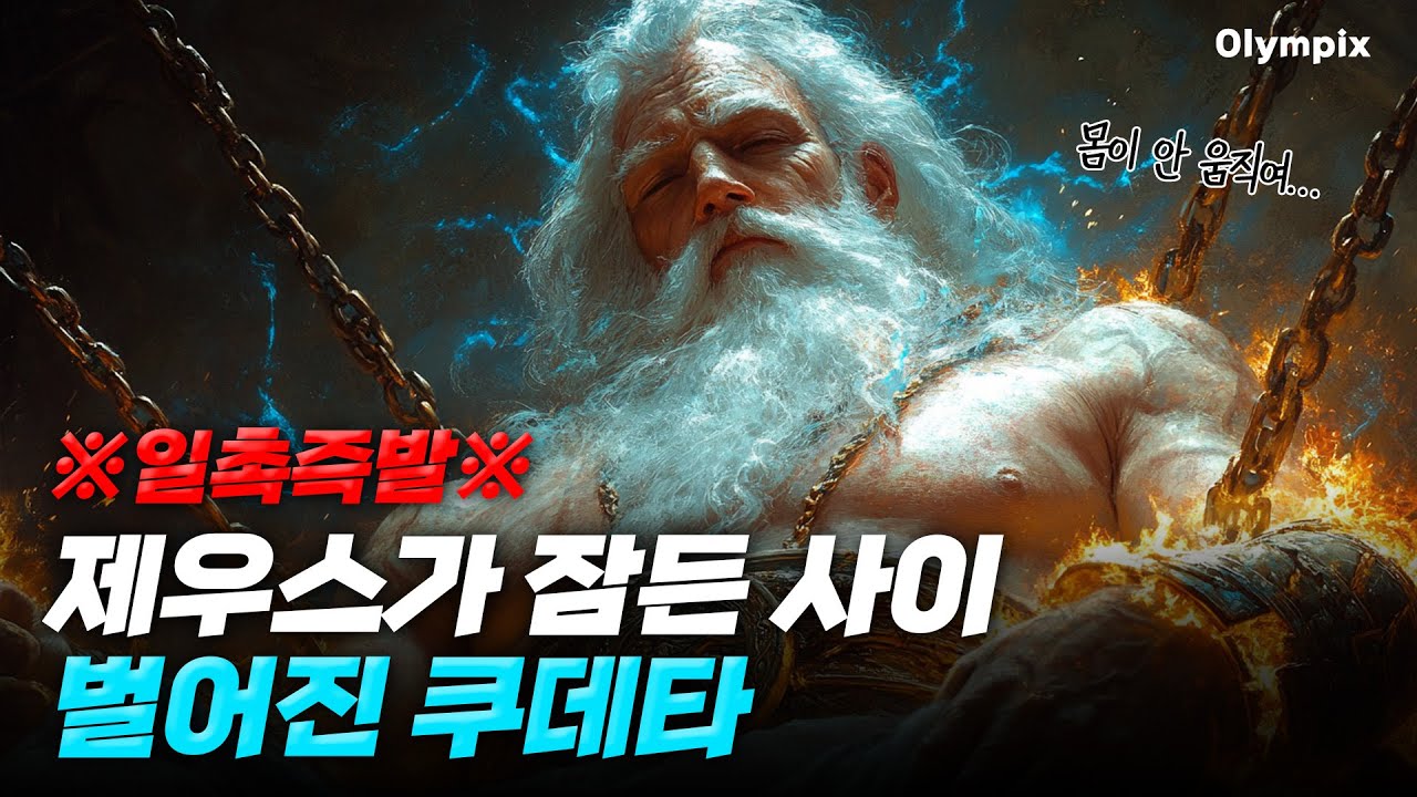 제우스 1인 vs 헤라 연합 | 작전명: 제우스를 묶어라🔥 | 그리스로마신화