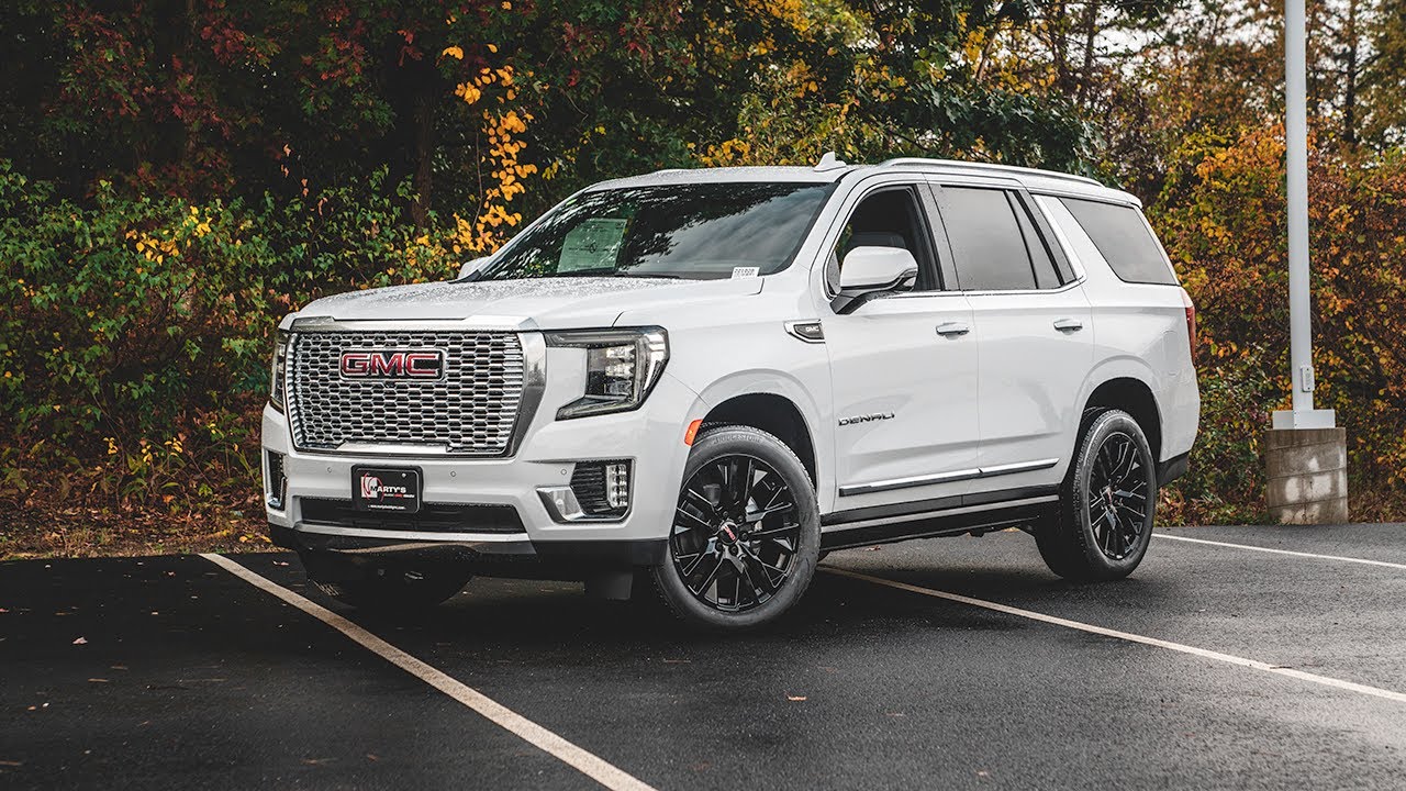 2021 GMC Yukon Denali 6.2L - Summit White