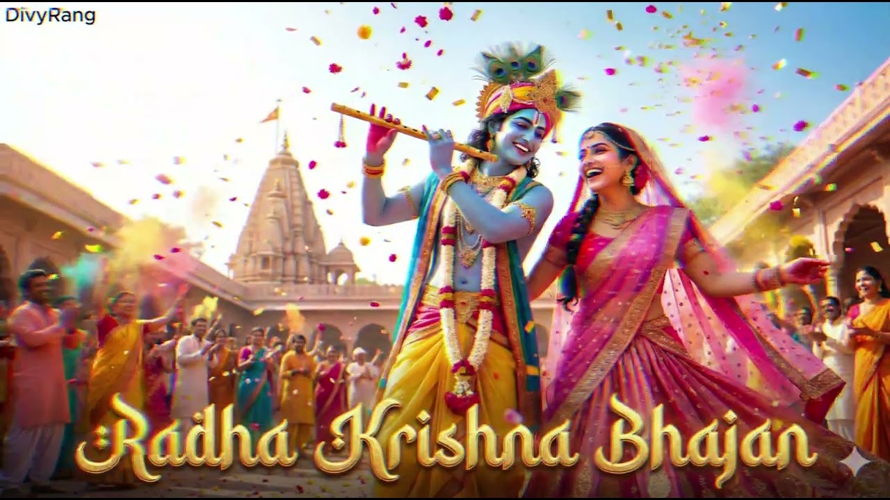 Radha Krishna Bhajan 🌸 | Peaceful & Relaxing Devotional Song