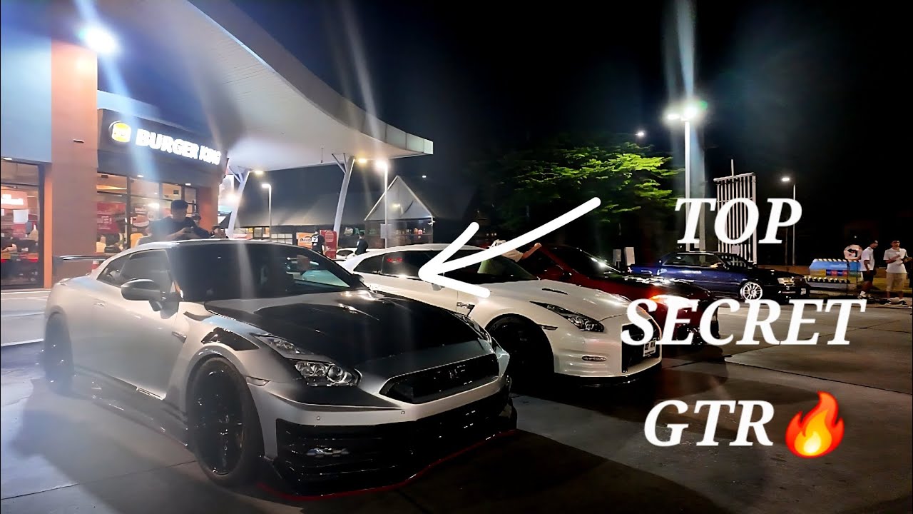 “Bangkok Car Meet 🇹🇭 – TOP SECRET R35 GTR spotted!”😱