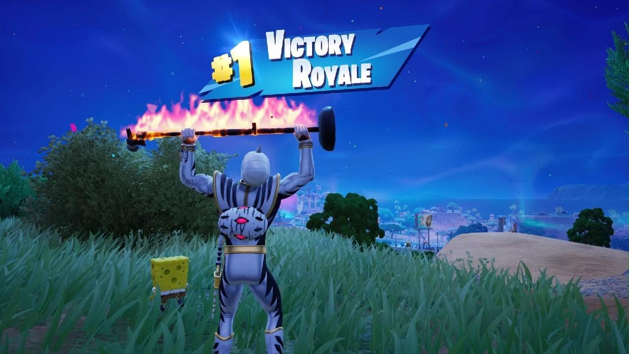 *NEW* WHITE DINO RANGER SKIN IN FORTNITE PS5 + A VICTORY ROYALE WIN!