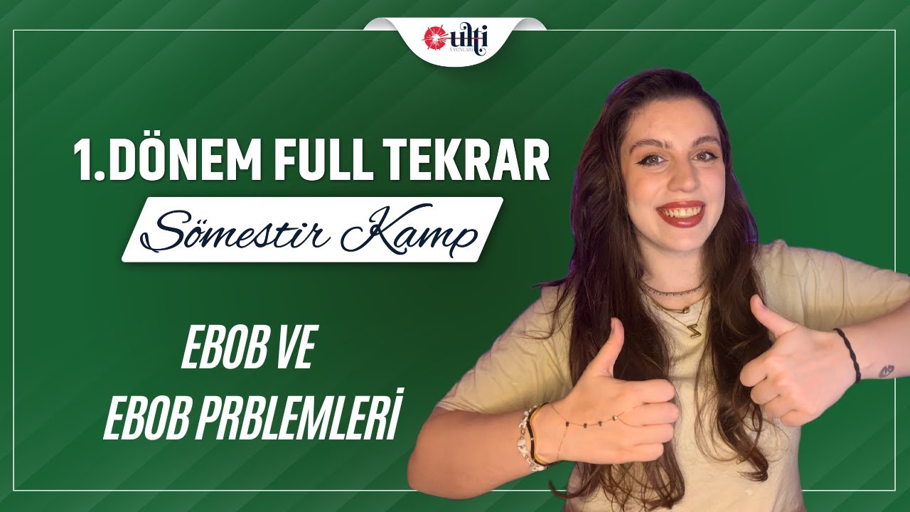 8. Sınıf Matematik - EBOB ve EBOB Problemleri  | LGS Sömestr Kampı