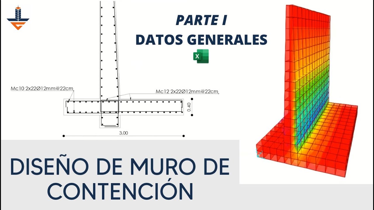 DISEÑO DE MURO DE CONTENCIÓN PARTE I