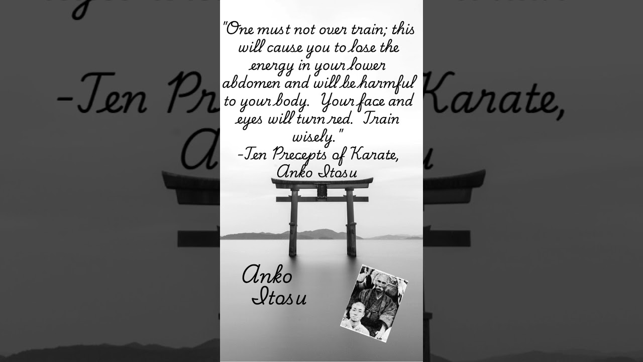 Shodai-Soke Quotes: Anko Itosu 8 