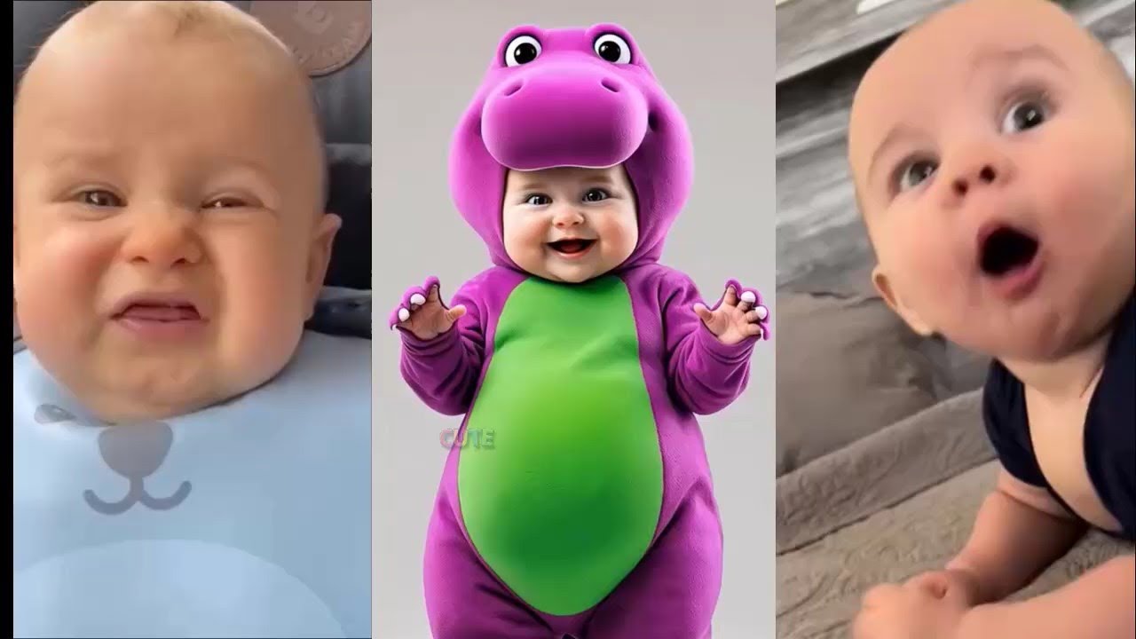 😆 Hilarious Baby Laughing Compilation - Cutest Moments on Video