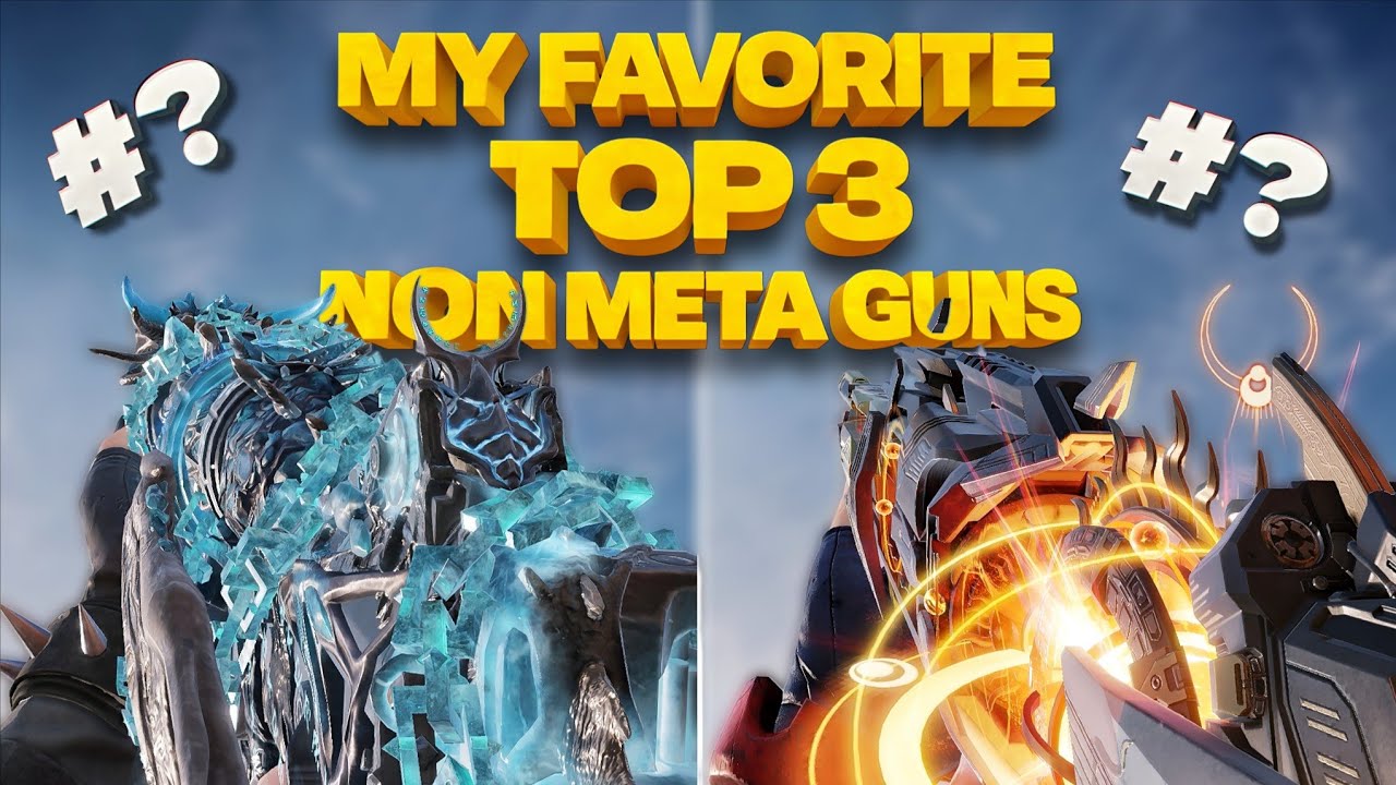 My Top 3 Favourite Non Meta Assault Rifles 