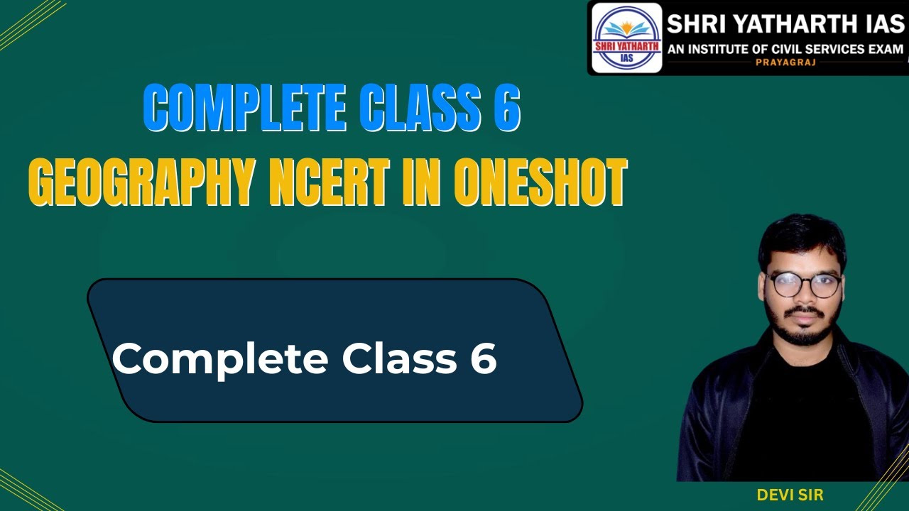 NCERT Class 6 Geography | Complete Class 6 Geography NCERT | In OneShot | FOR CTET
