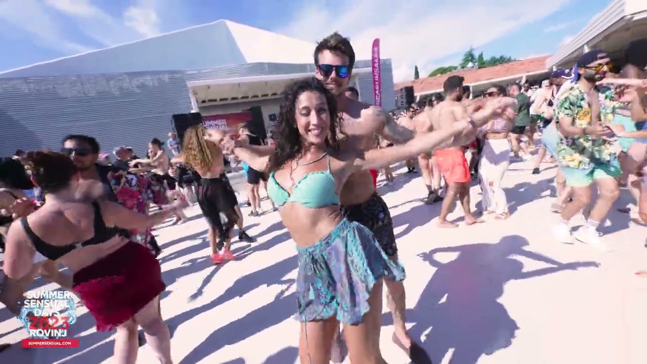 Cole Lockley & Julia Ruiz Fernandez ~ bachata social dancing @ SSD, Rovinj