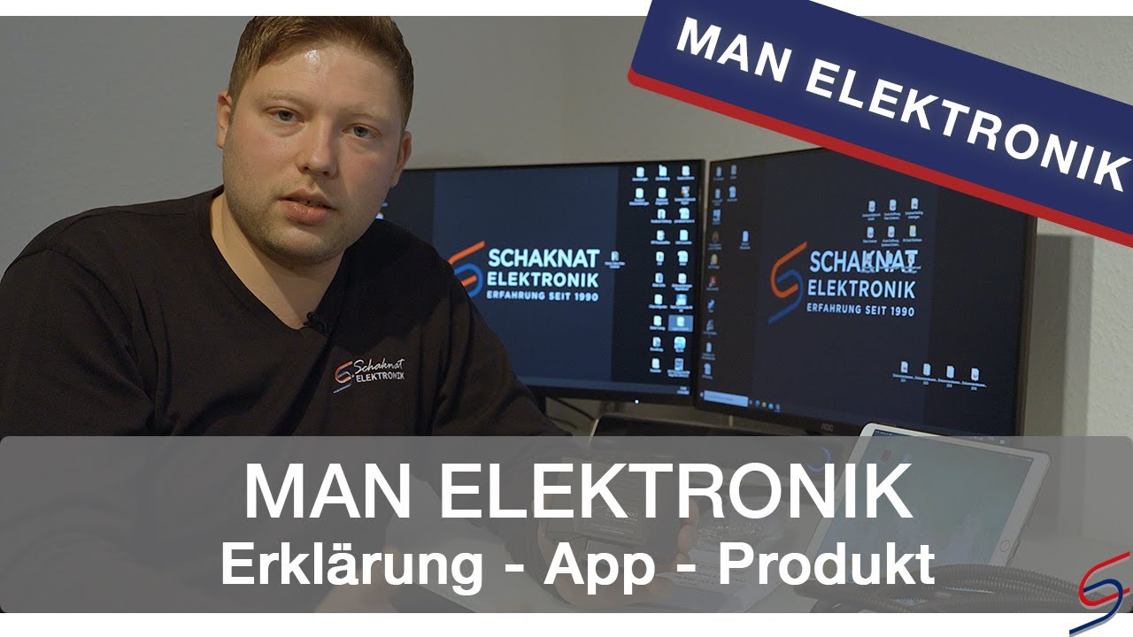 MAN ELEKTRONIK - Erklärung + Anleitung von der App