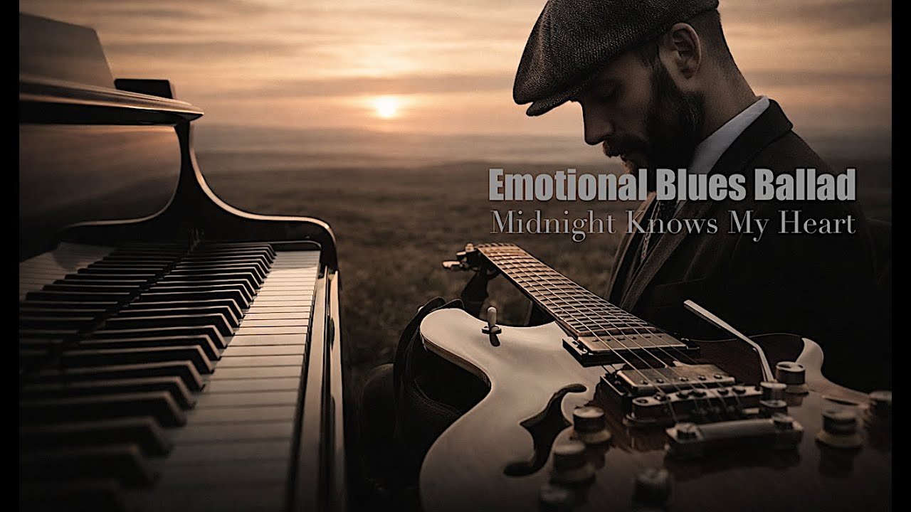 Midnight Knows My Heart - Emotional Blues Ballad BGM for chill time