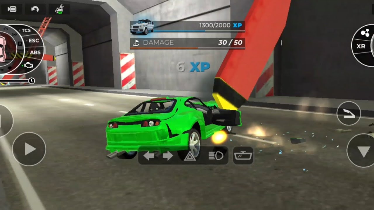 Small car cross the tonnel ! Be careful watch the timer ! | BeanNG.Drive #beamngdrive #car #driving