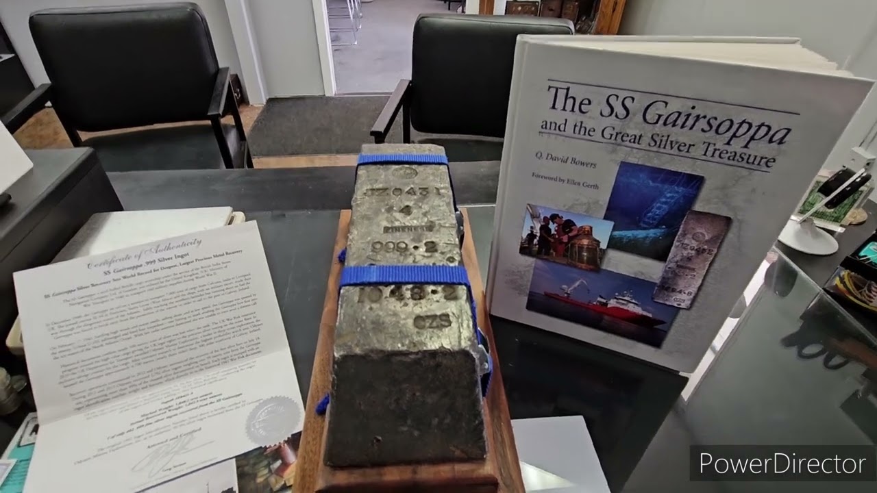 1,048 OZ SILVER SHIPWRECK TREASURE FROM WWII