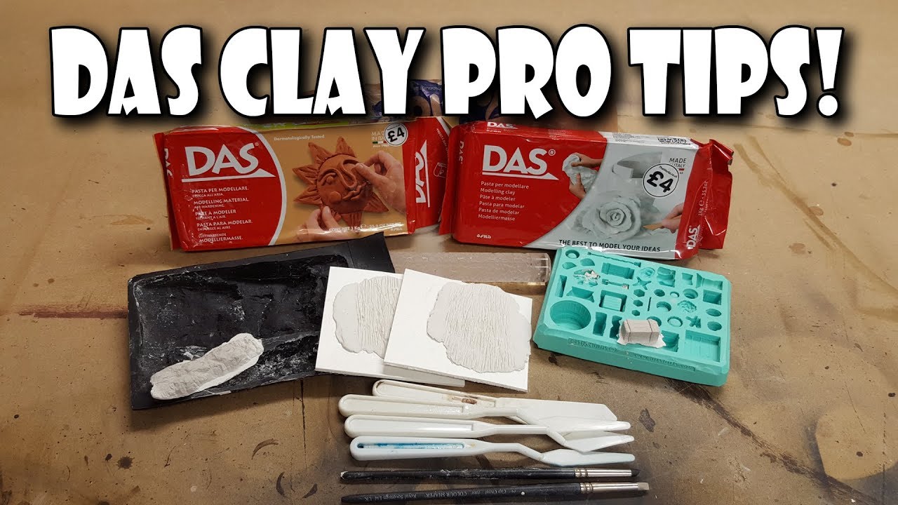 Глина Das Air Drying Clay — советы и рекомендации Pro Terrain