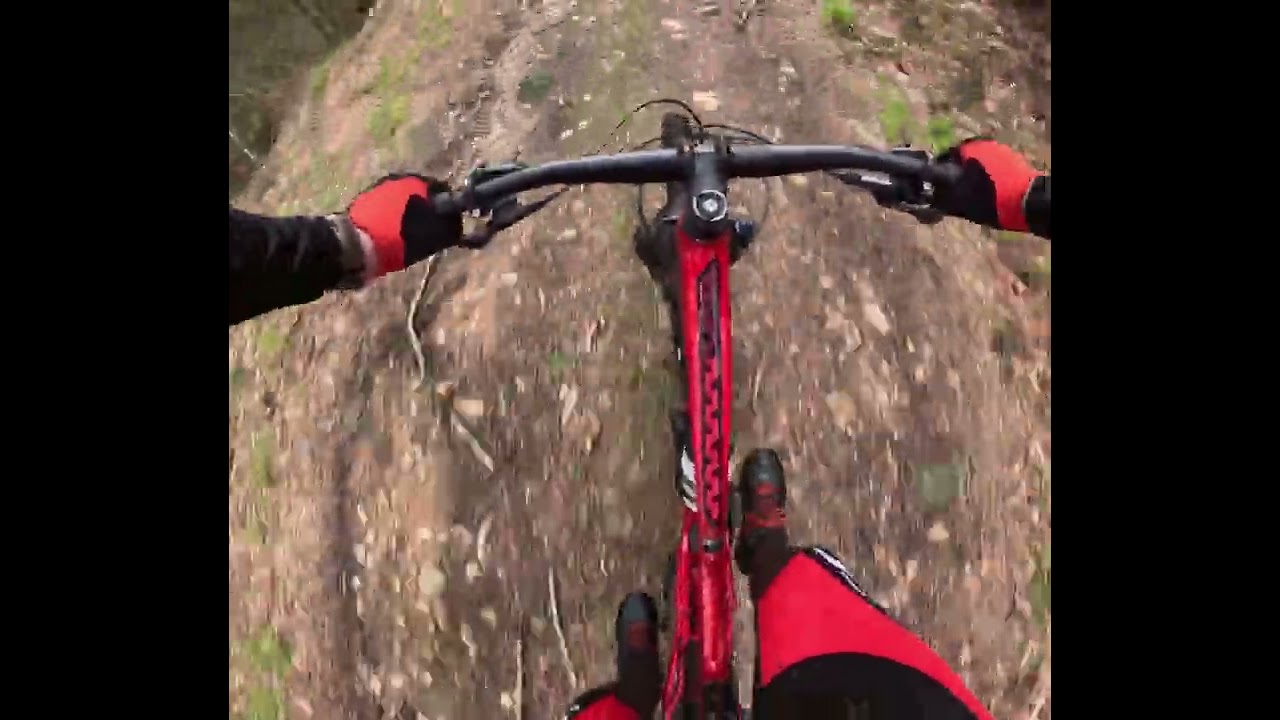 descenso BTT  Santana M&eacute;rida one twenty
