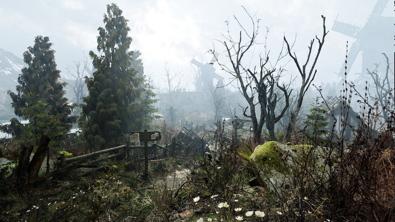 Swamp Village: Unreal Engine 5 - Quixel /Megascans - Open world Free assets (maded by Aerril) lumen
